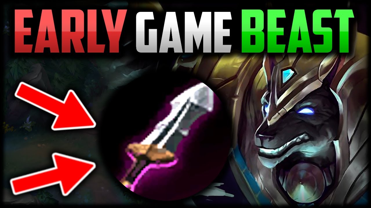 YOU CAN'T BEAT NEW NASUS EARLY GAME STRAT (SNEAKY NASUS CHEESE😈) - Nasus Beginners Guide Season 13