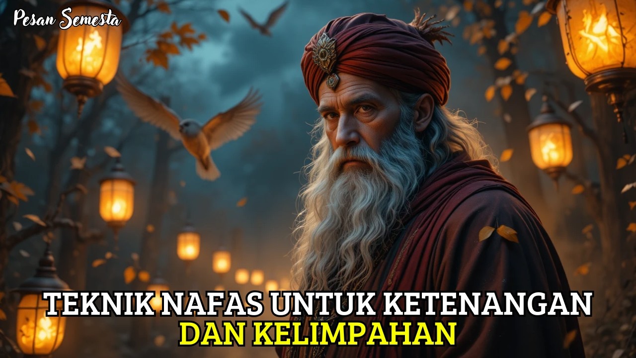 BUKA KEKUATAN SUPER TERSEMBUNYI ANDA✨ TEKNIK NAPAS UNTUK KETENANGAN & KELIMPAHAN  HANYA 5 MENIT 🌌