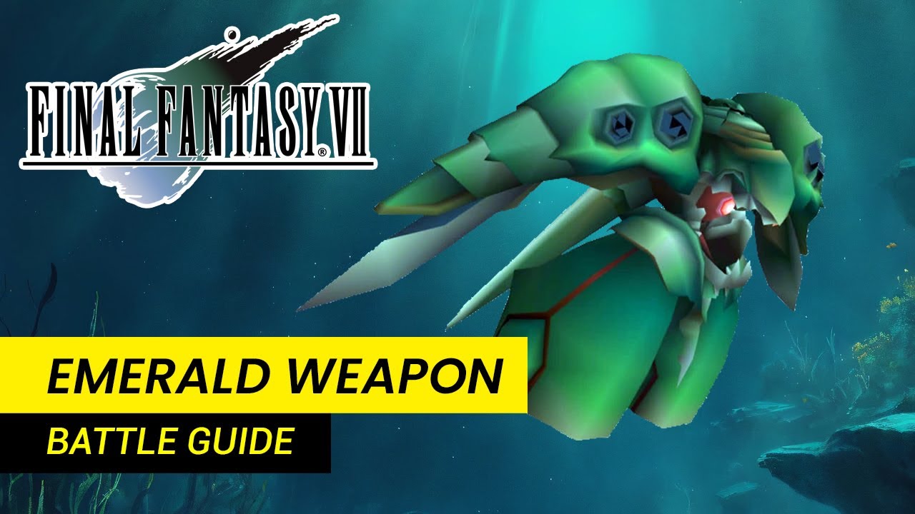 HOW TO BEAT EMERALD WEAPON | KALM TRAVELER QUEST | FINAL FANTASY VII