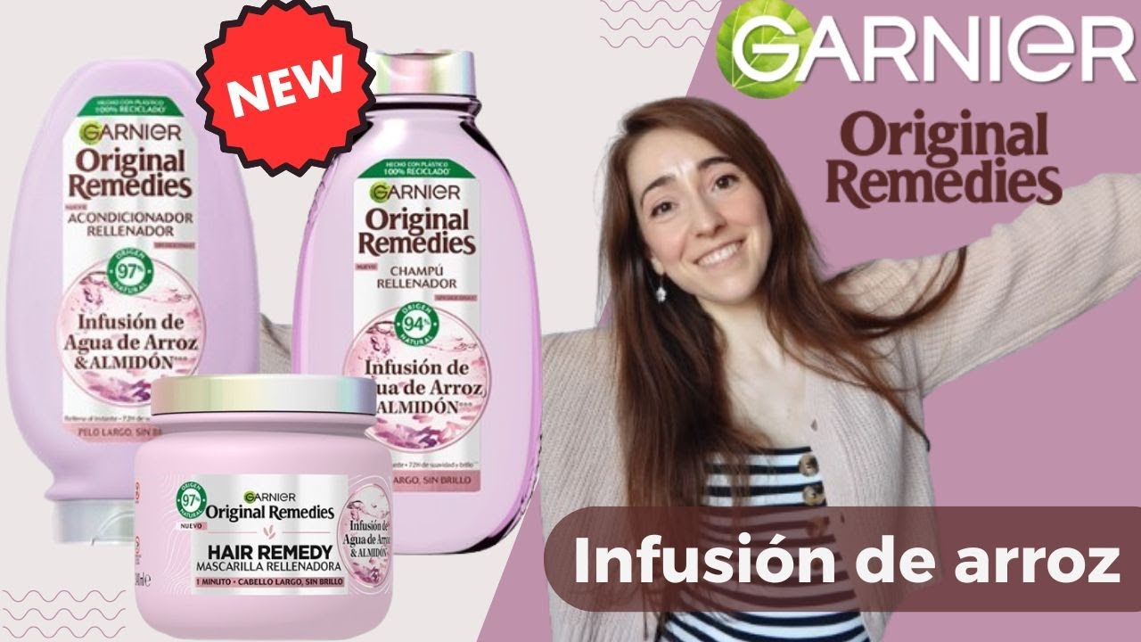 АНАЛИЗ НОВОЙ АССОРТИМЕНТА ОРИГИНАЛЬНЫХ СРЕДСТВ РИСОВЫЙ НАСТОЙ от GARNIER 🌾 {tinycosmetics}