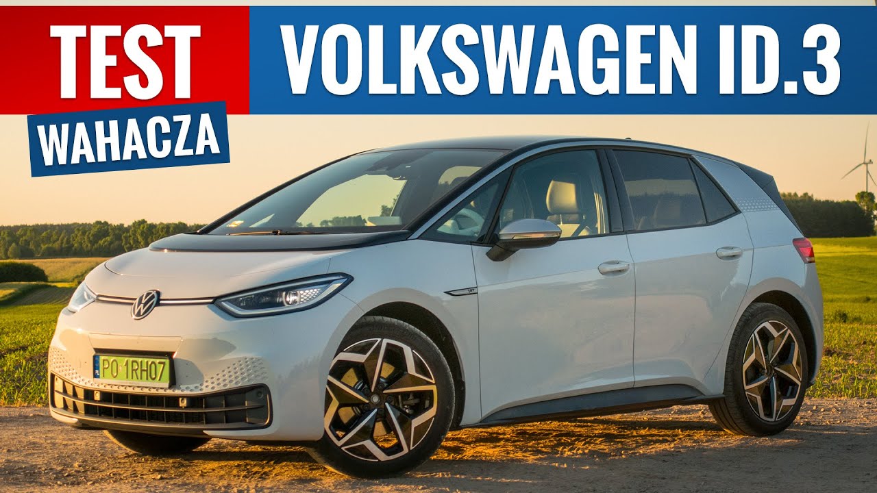 Volkswagen ID.3 2021 - TEST PL (58 kWh 204 KM) Eksperyment na żywym elektryku