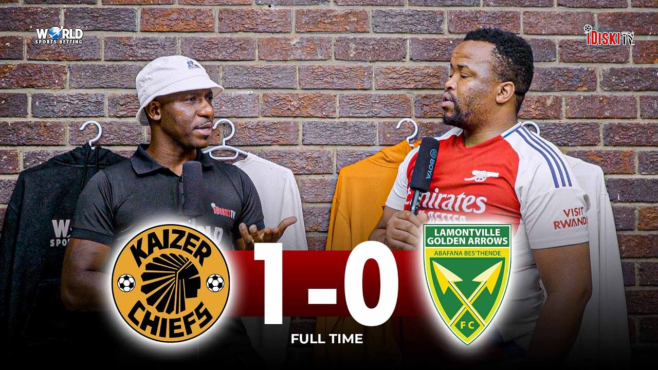 Manqoba Mngqithi Unhappy With Offside Goal | Kaizer Chiefs 1-0 Golden Arrows | Bobo