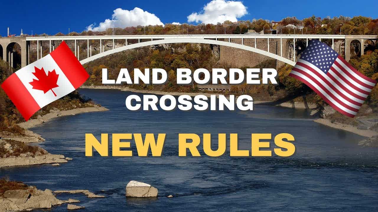 Land border crossing - NEW RULES - NOVEMBER 30, 2021