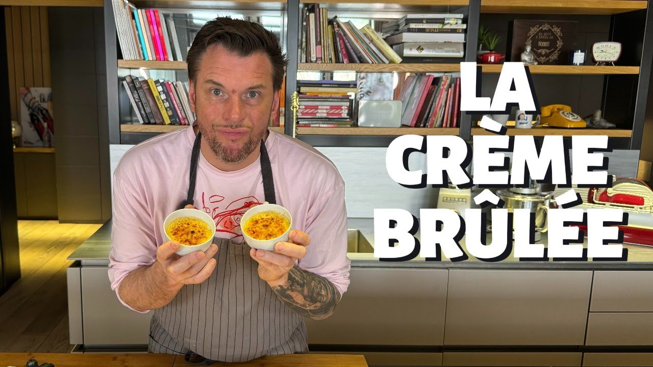 RECETTE DE NORBERT : LA CRÈME BRÛLÉE EXPRESS ET FACILE !