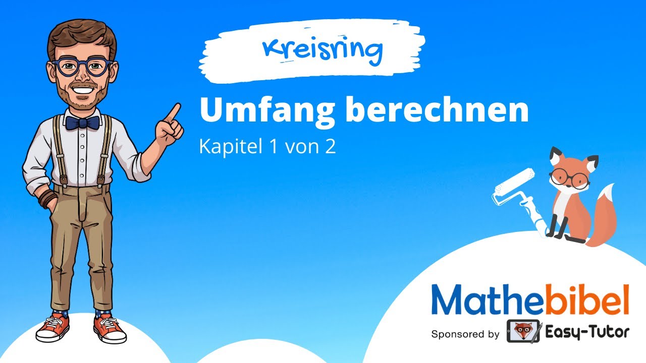 Kreisring ► Umfang berechnen (aus Innenradius und Außenradius)