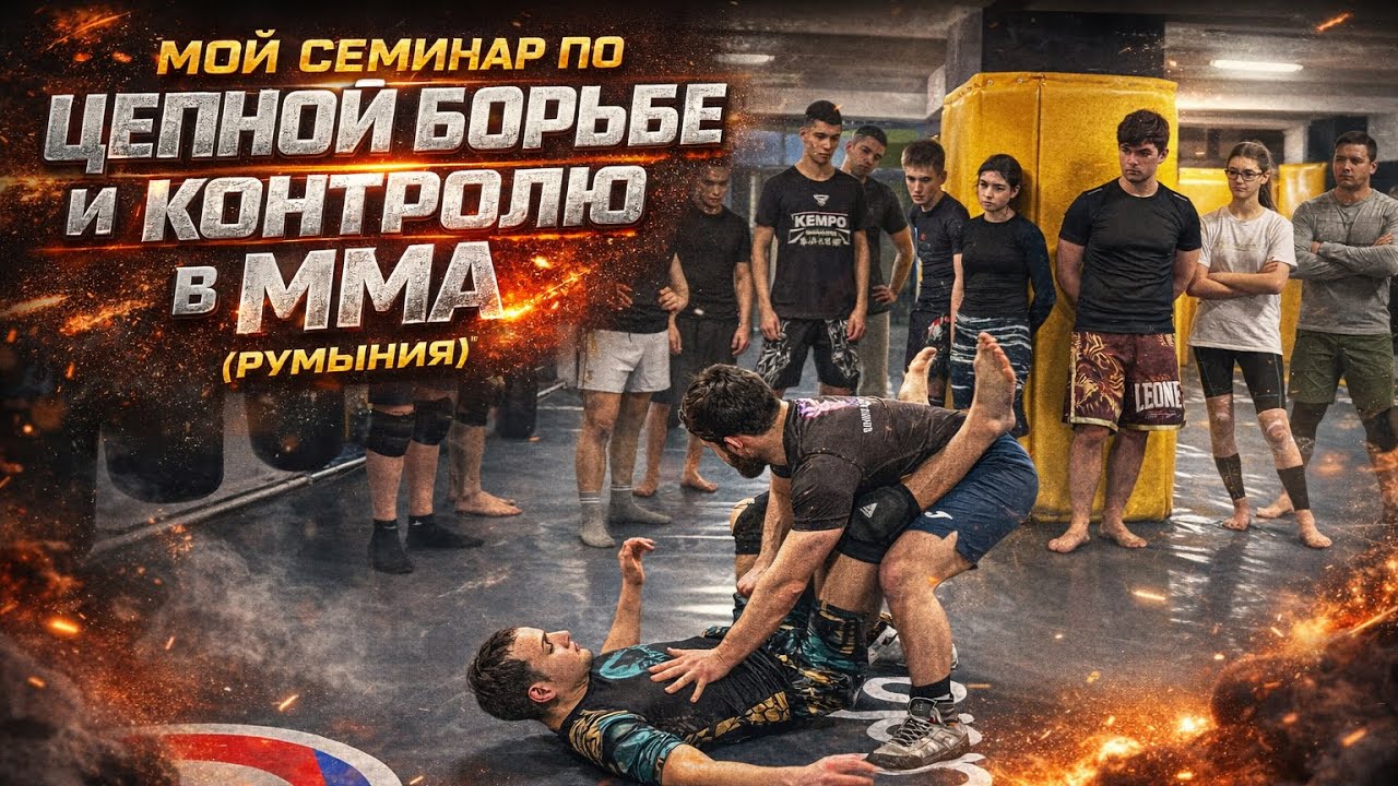 Мой семинар по борьбе в ММА (влог Яссы, Румыния)