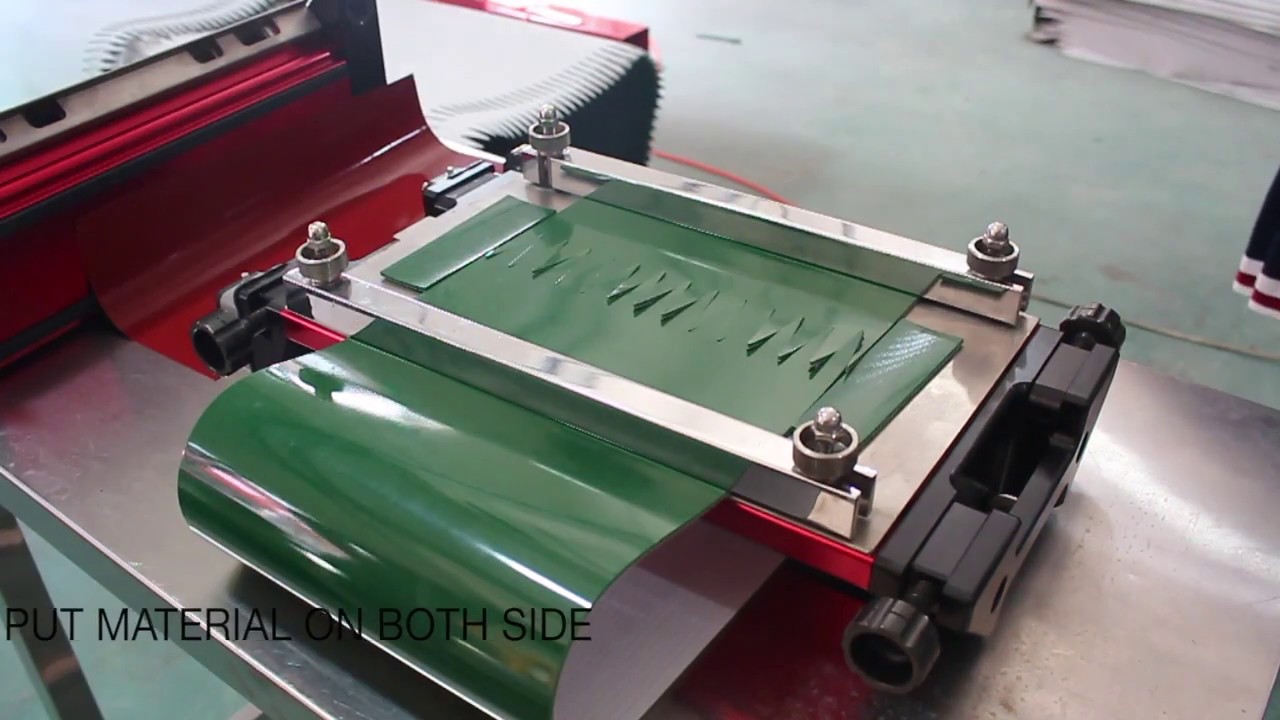 HOLO PVC PU conveyor belt air cooled splicing joint press machine