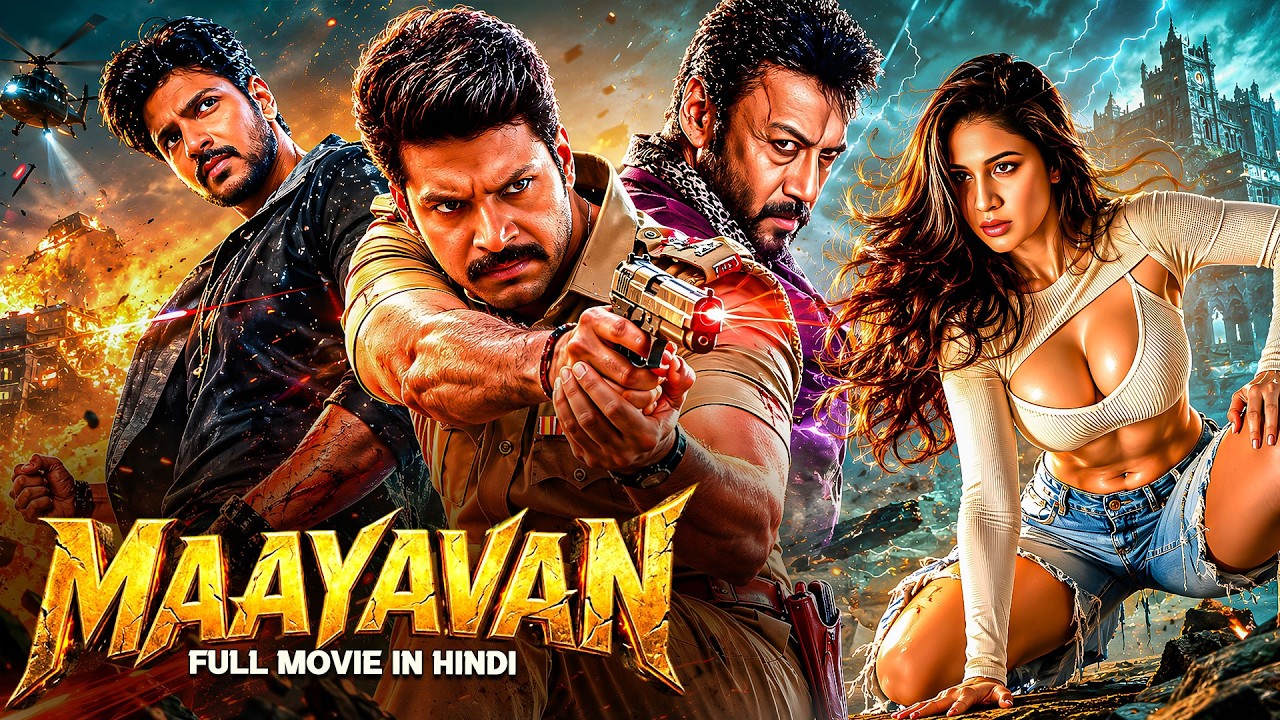 MAAYAVAN (1080p HD) Full Hindi Dubbed Movie | Sundeep Kishan, Jackie Shroff | Sci-Fi Crime Thriller