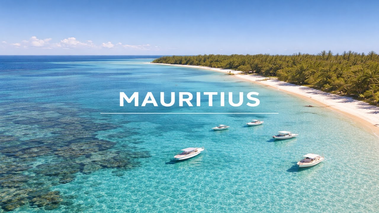 Île aux Cerfs - Mauritius 🇲🇺 | Unreal Blue Lagoon Drone (4K)