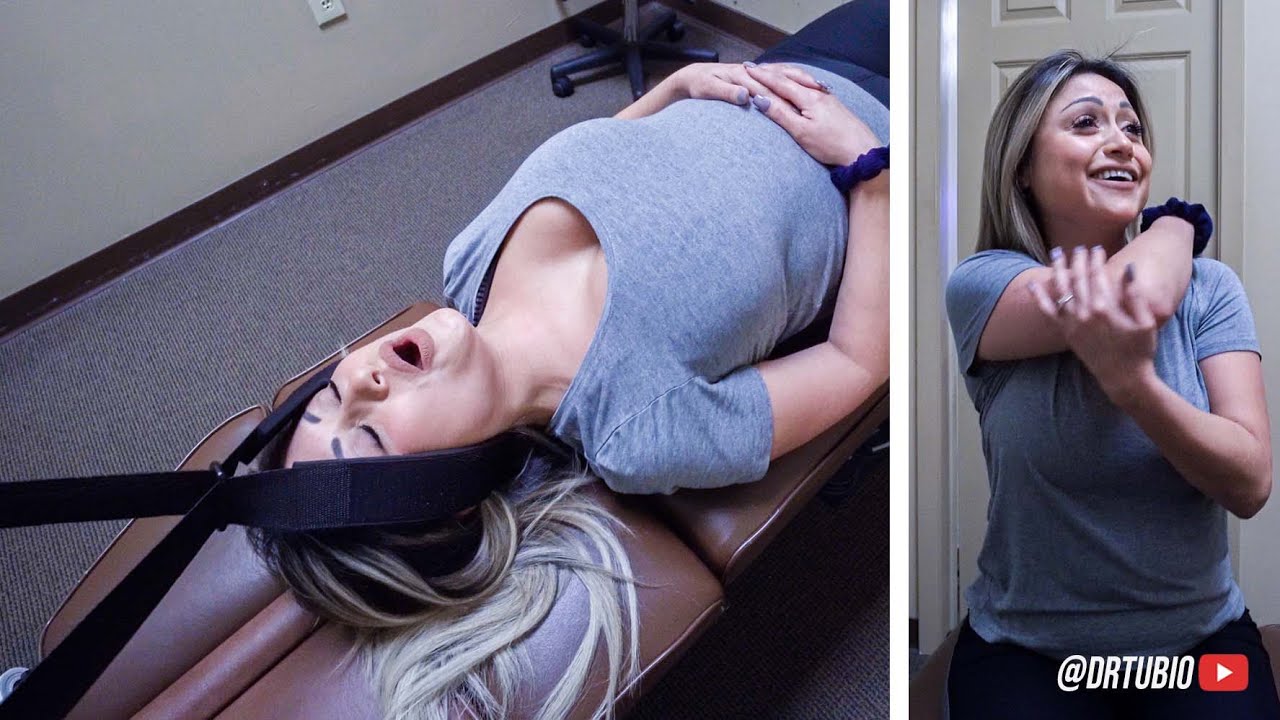 ~ SHOOK 🤯 ~ LOUD FIRST Y-STRAP CHIROPRACTIC ADJUSTMENT | Dr Alex Tubio