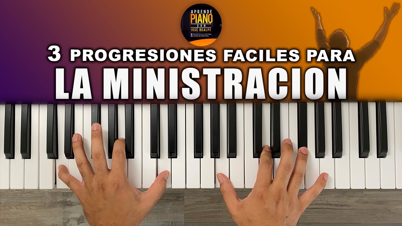 3 Progresiones Fáciles para Ministrar en el Piano