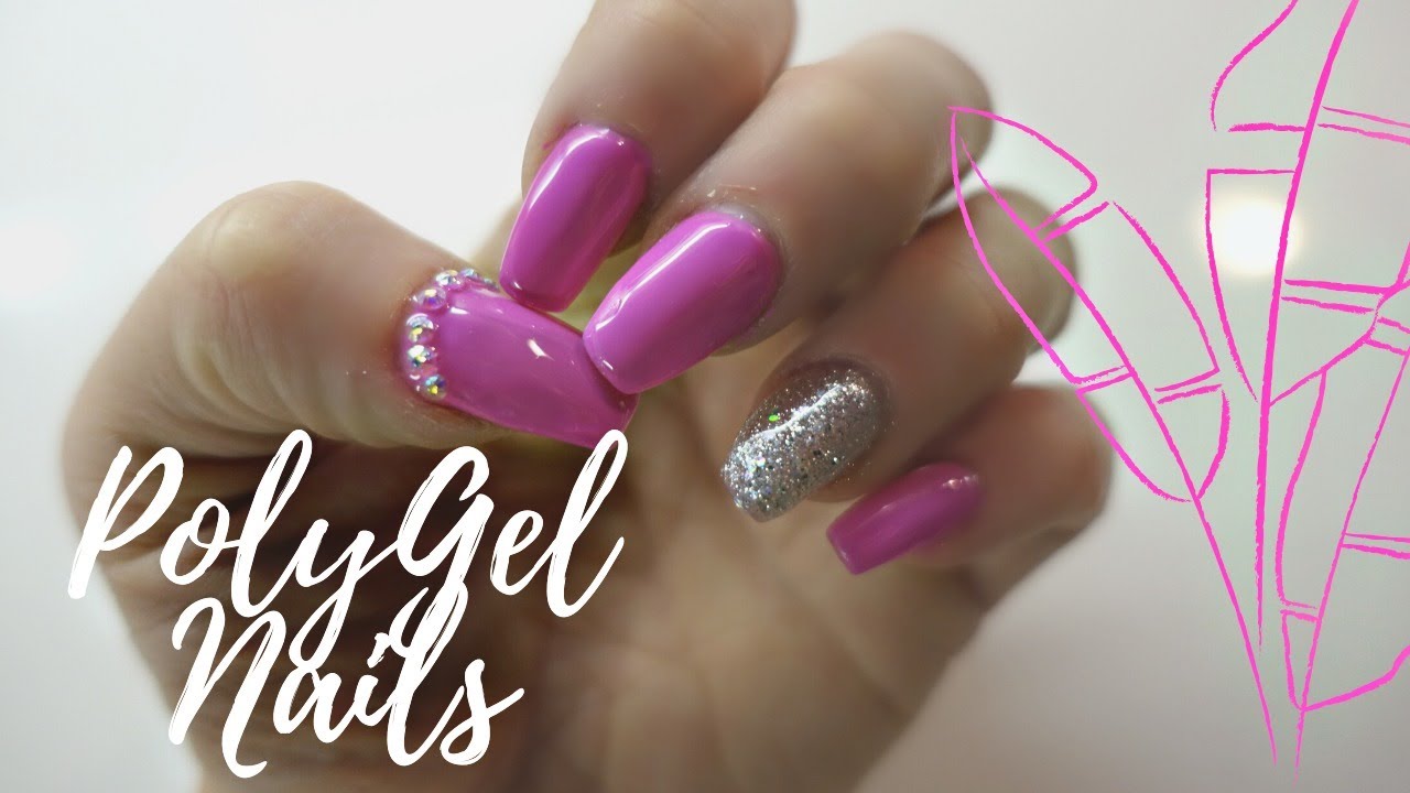 Spring Nails using PolyGel