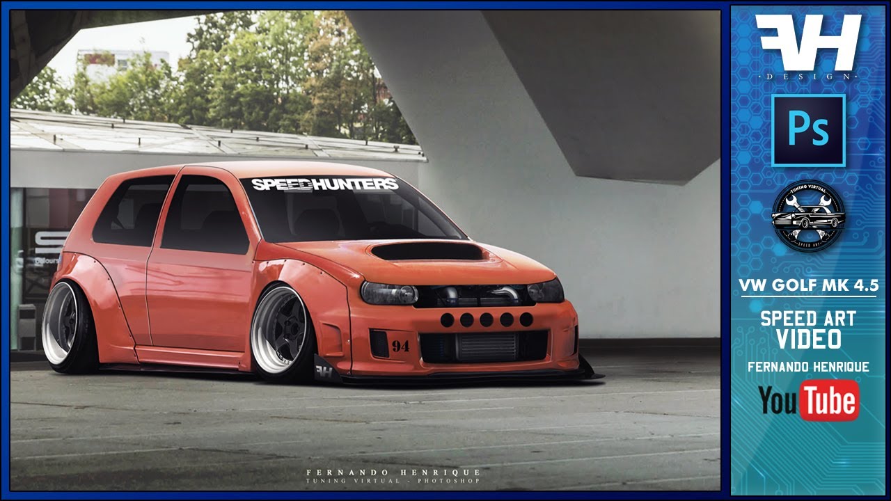Volkswagen Golf MK 4,5 - Tuning Virtual (#photoshop)