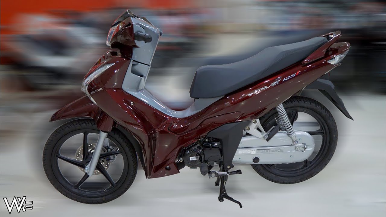 Honda Wave 125i Smart-Engine 2023 Đỏ Rượu - Future 125 2023 - Full Specs & Walkaround