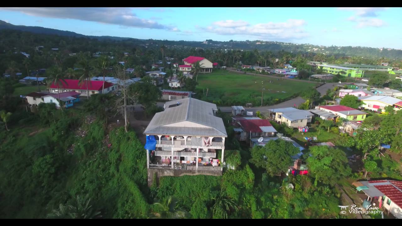 Lami suburb (Fiji) by drone