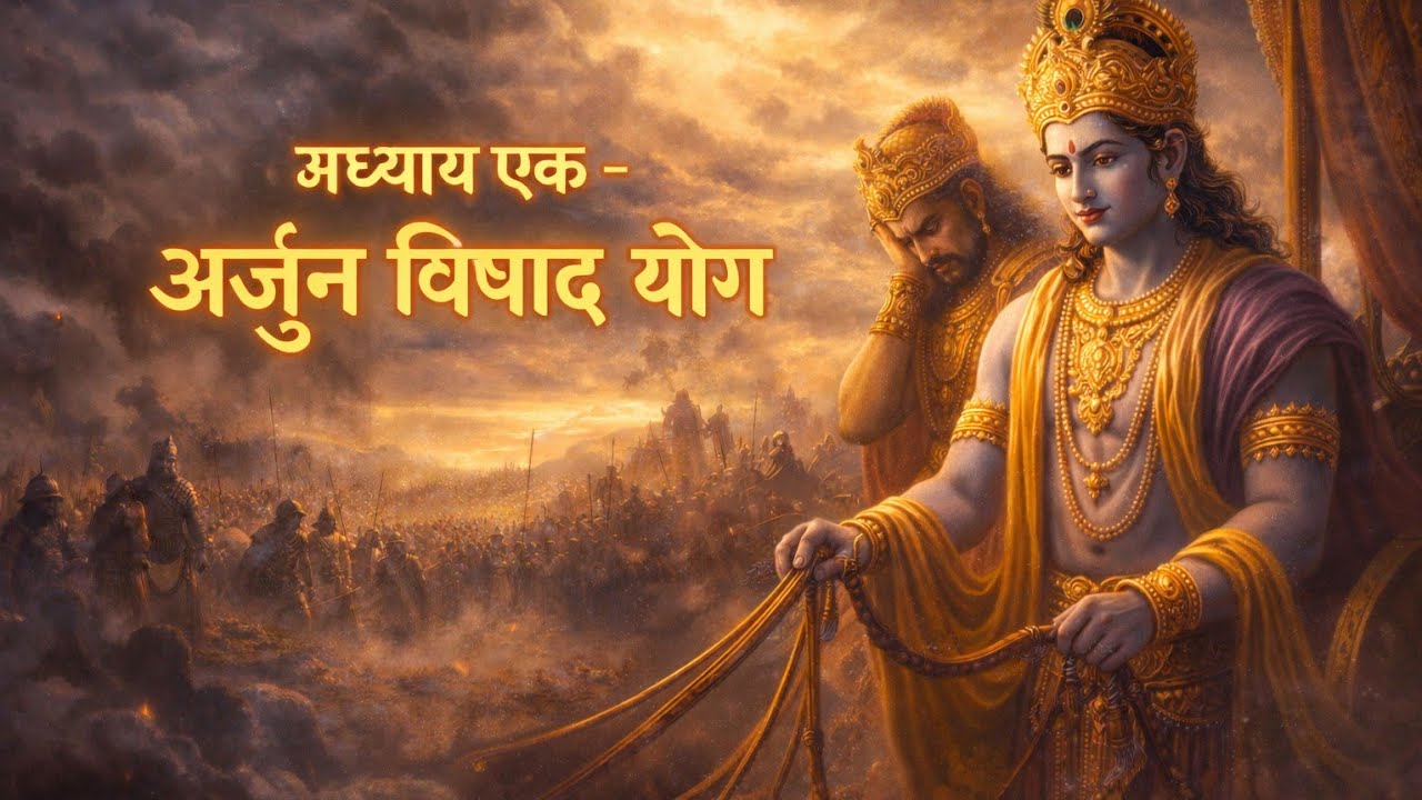 Bhagavad Geeta Saar & Arjuna Vishad Yoga Importance ( गीता सार और प्रथम अध्याय का महत्व)