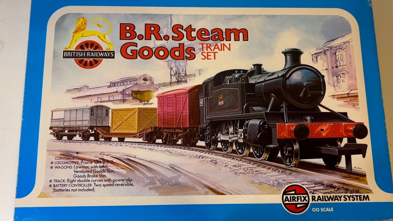 Airfix BR Steam Goods Set (1976) - HUWLATS Ep 48