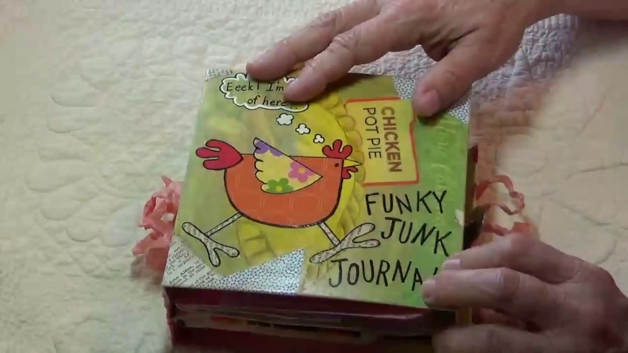 Trashy Junk Journal Flip Through