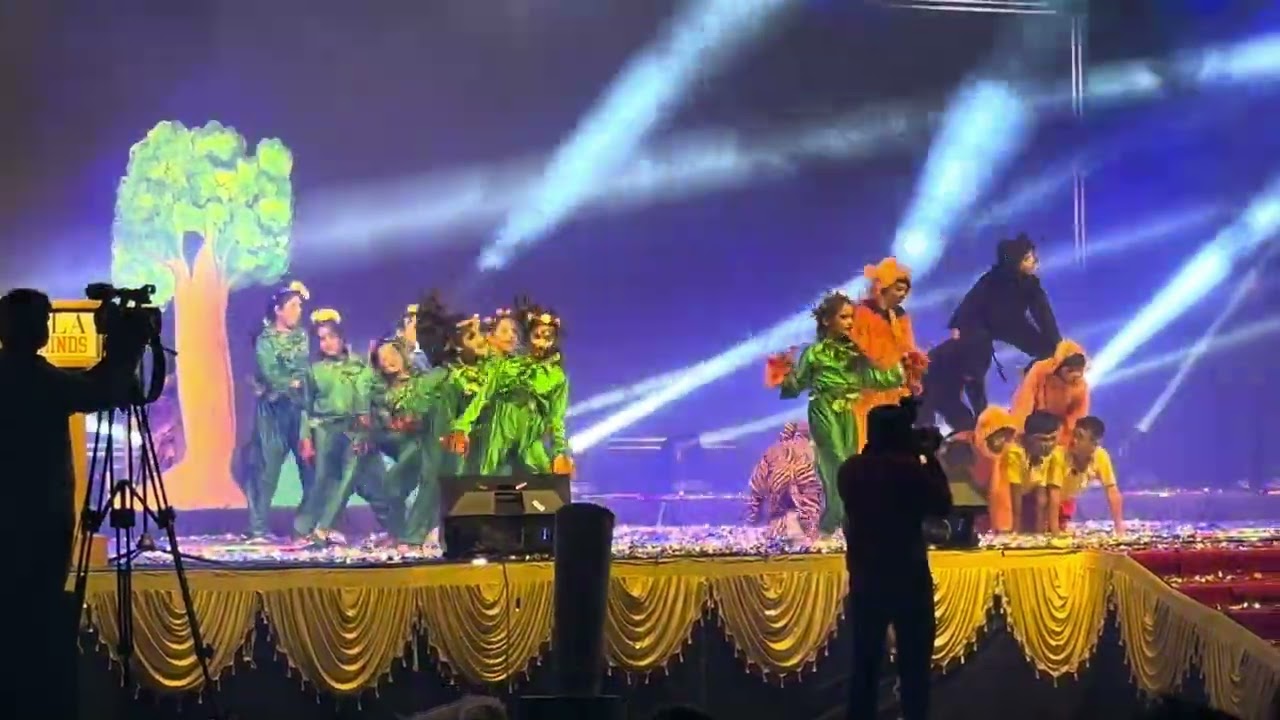 Jungle dance.. BOMIS school Annual day