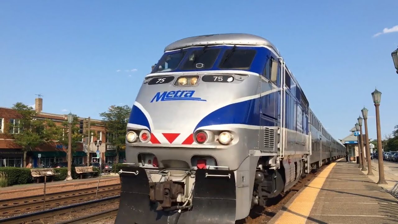 Railfanning Elmhurst & Chicago 9-10-2021 ft UP 7400, AMTK 161 and More!