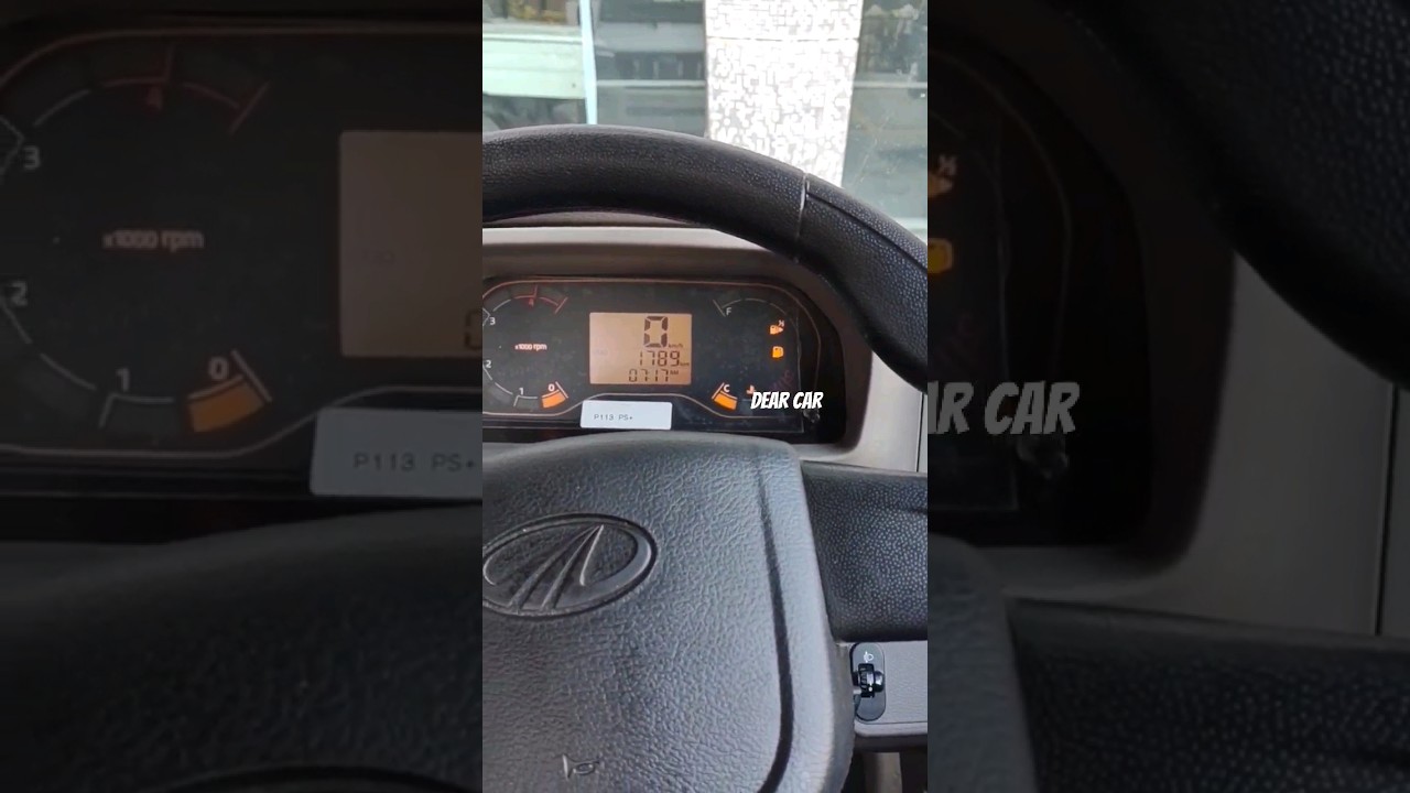 Mahindra bolero Maxx pickup HD 1.7L engine vibration #shorts #mahindra #bolero