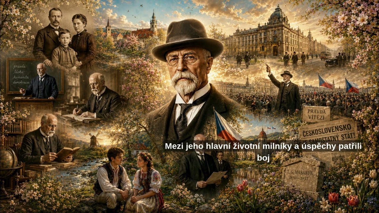 🇨🇿🎶Co jste o T. G. Masarykovi nevěděli? #triarstar #česko #tradice #jaro   #masaryk  #p&iacute;snička