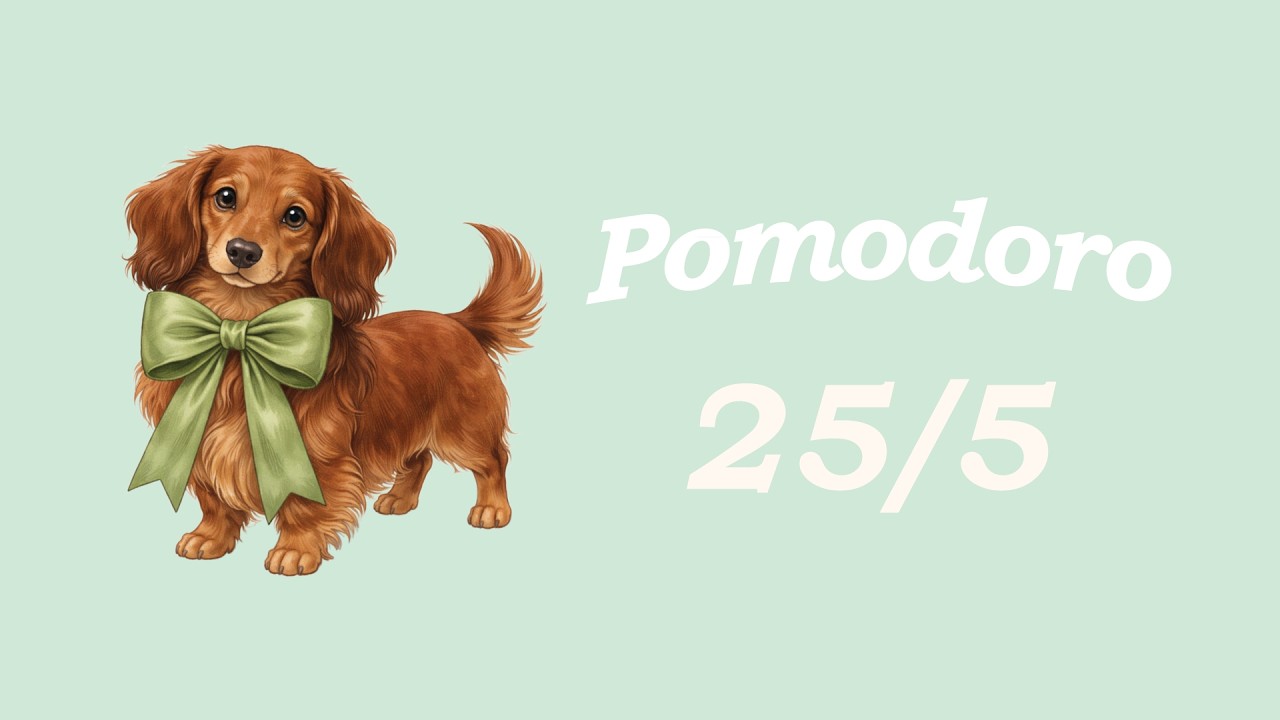 Pomodoro Study With Me 🌼 | March Focus Timer (25/5, No Lyrics, Cozy Spring Music)