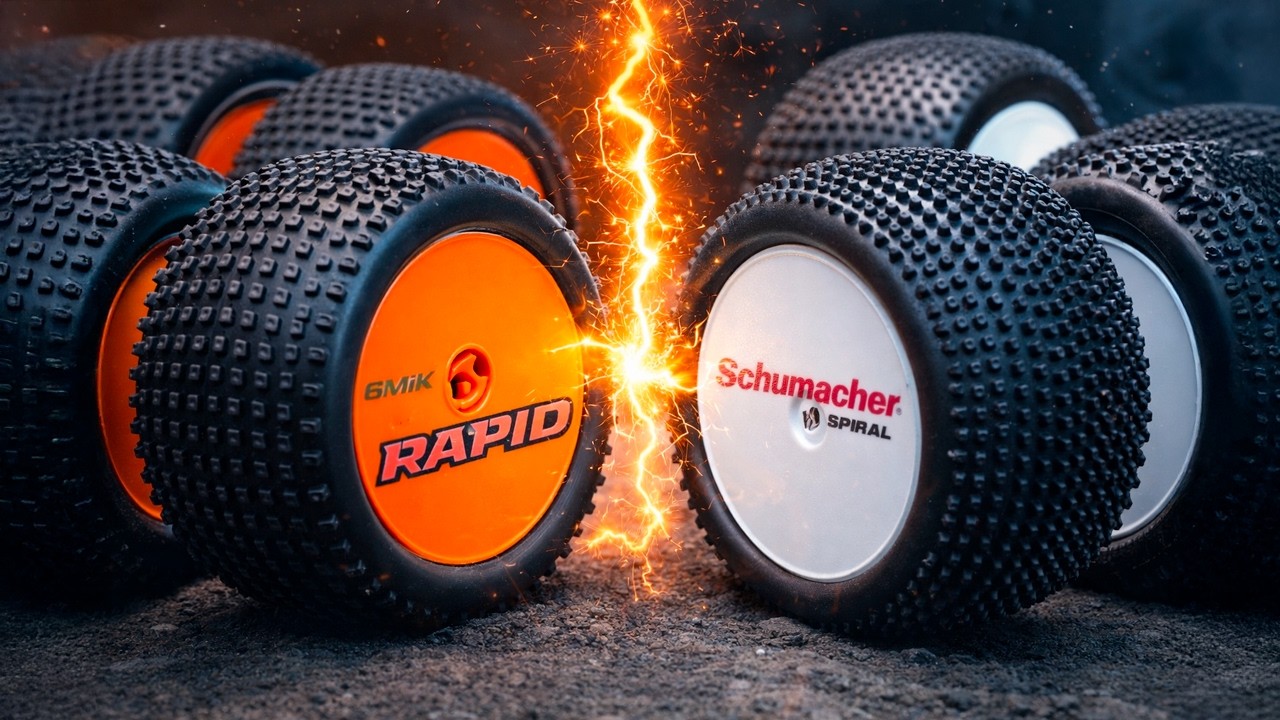 POURQUOI des pneus spéciaux sur astro ? TEST Schumacher SPIRAL - Hobao VS2 (BRCP Pézénas)