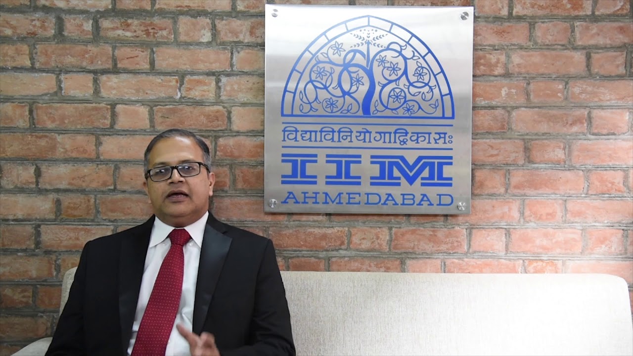 Mr. S. Ramachandran, speaks about IIMA&rsquo;s Accelerated General Management Programme