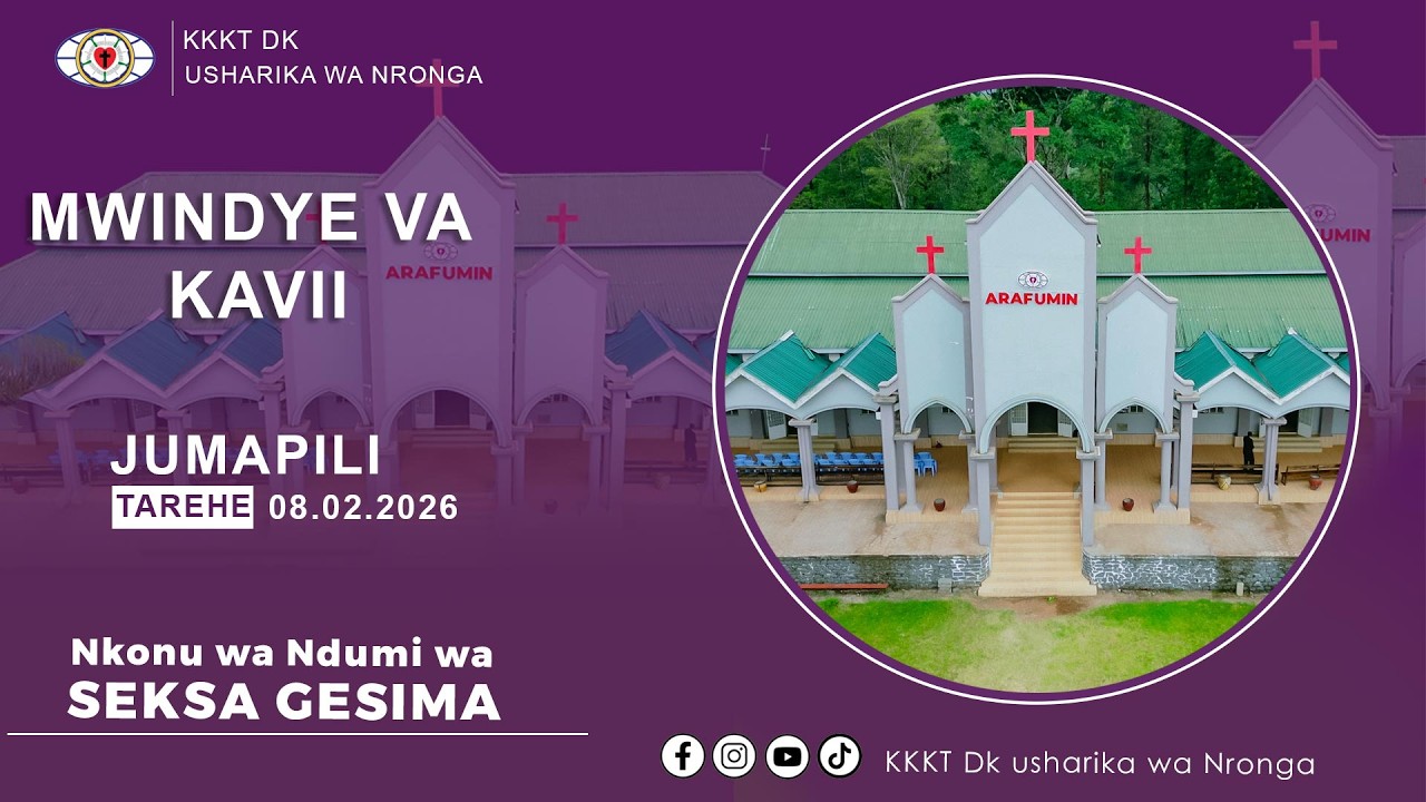 MWINDYE WA KAVII WA NNKONU WA NNDUMI WA SEKSAGESIMA  08. 02. 2026