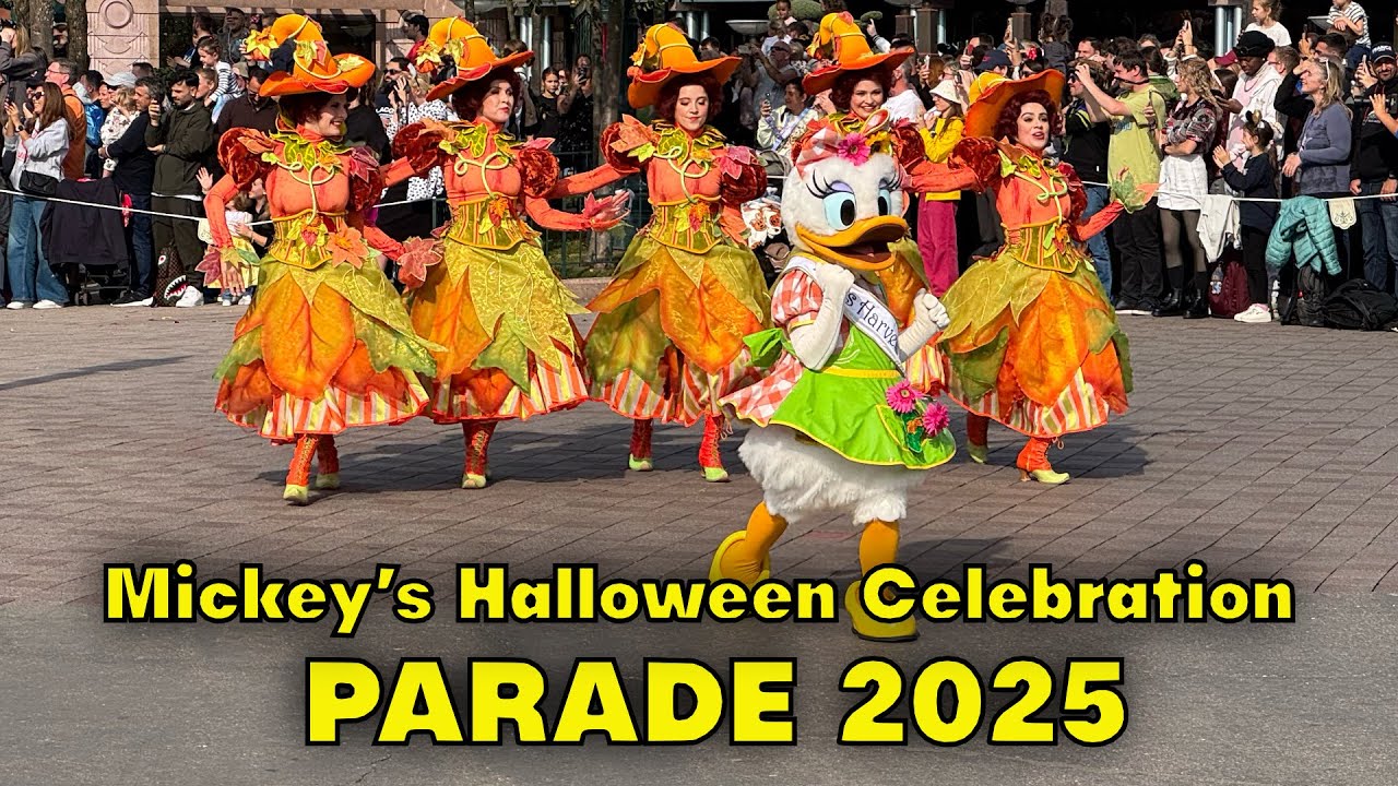 🎃 Mickey’s Halloween Celebration Parade - Disneyland Paris