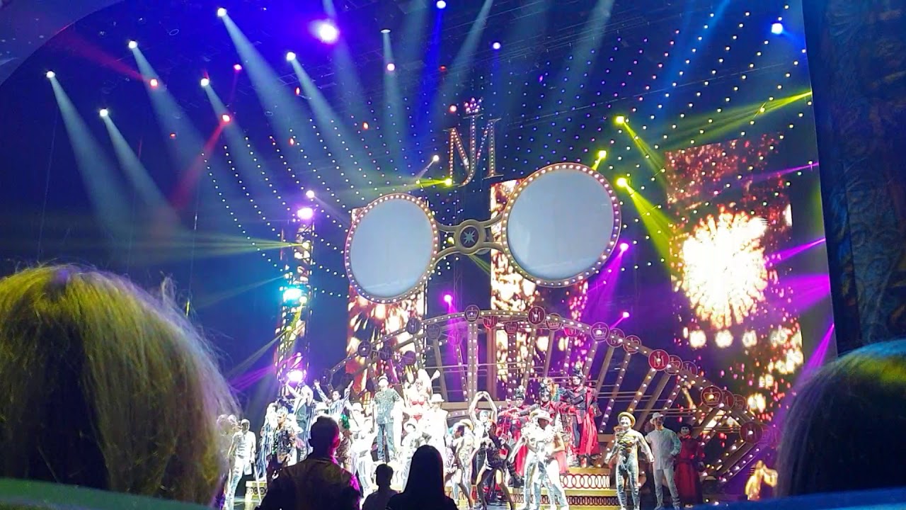 Michael Jackson One by Cirque Du Soleil Las Vegas final scene Don't Stop 'til You Get Enough