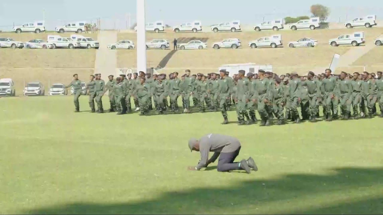Gauteng Province Declares War On Crime: The Pass Out Parade