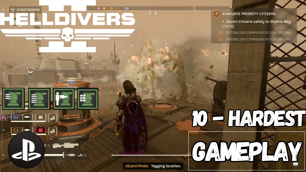 (PS5) Helldivers 2: Gameplay - Hardest Difficulty