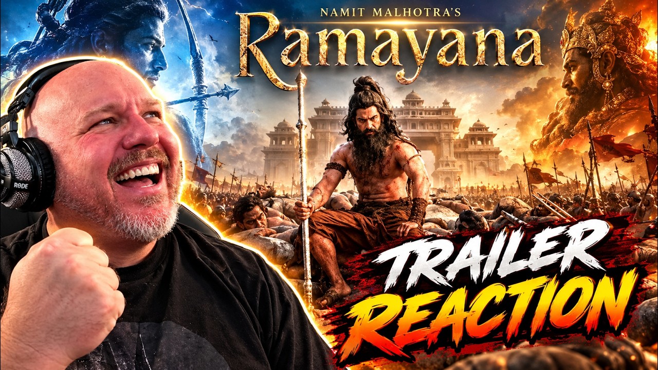 RANBIR KAPOOR vs YASH LOOKS INSANE! 🏹🔥 | RAMAYANA Trailer Reaction