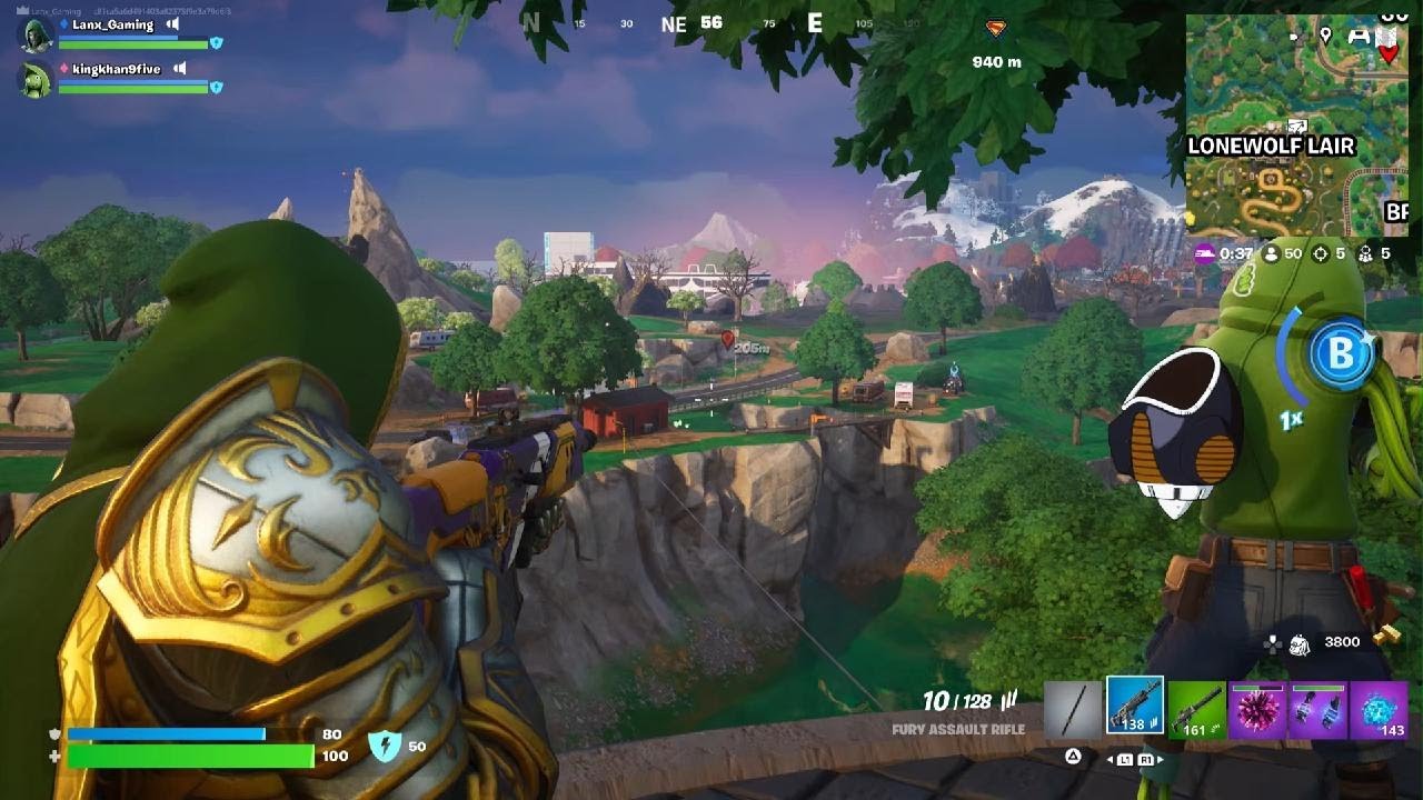 LoneWolf Lair - Fortnite with kingkhan9five