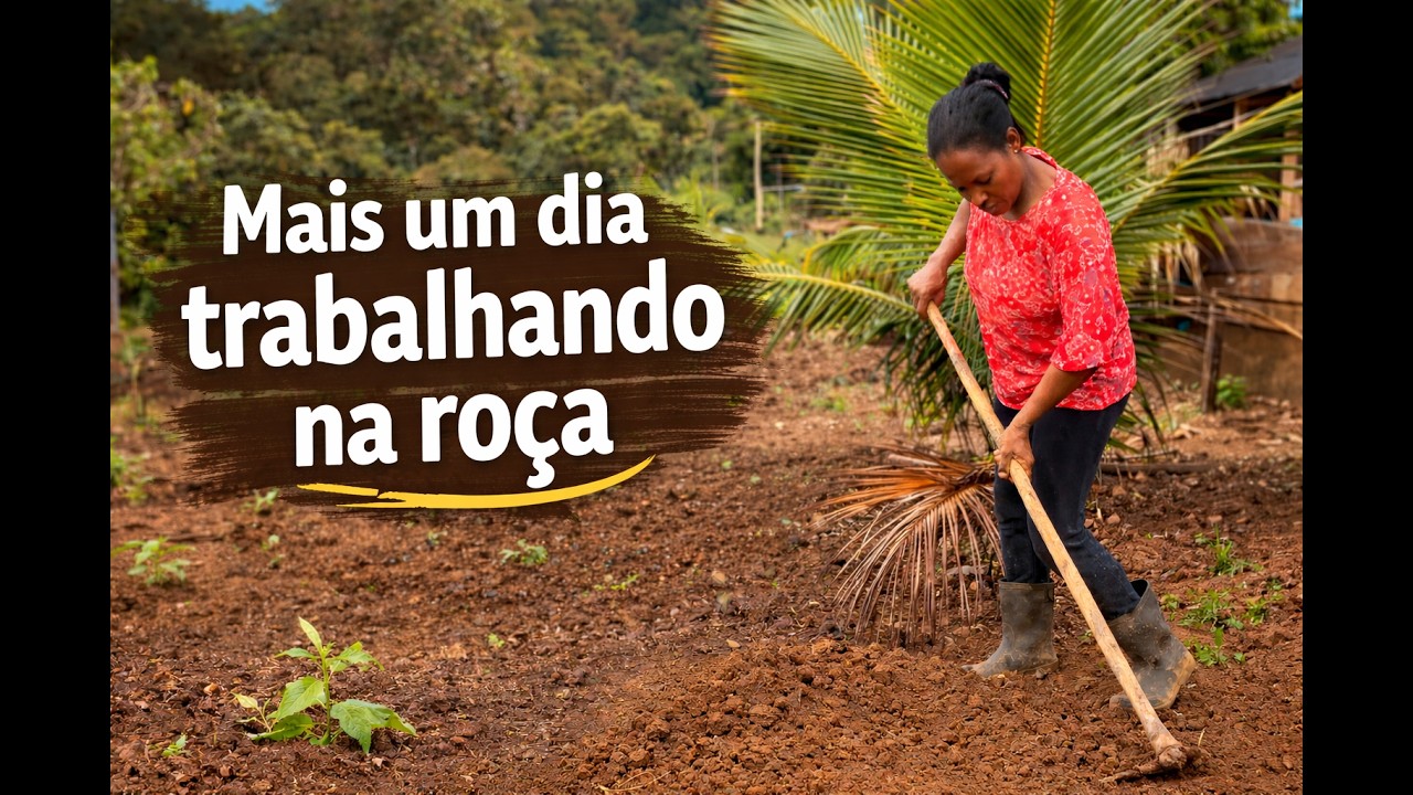 Hoje é Dia de Fazer Novas Leiras na Roça!