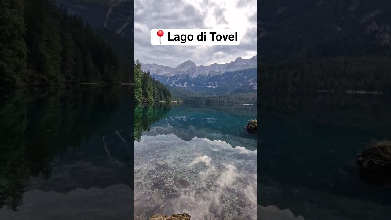 Italy's hidden lake | Lago di Tovel #lagoditovel #trentino #italy #dolomites #nature #forest