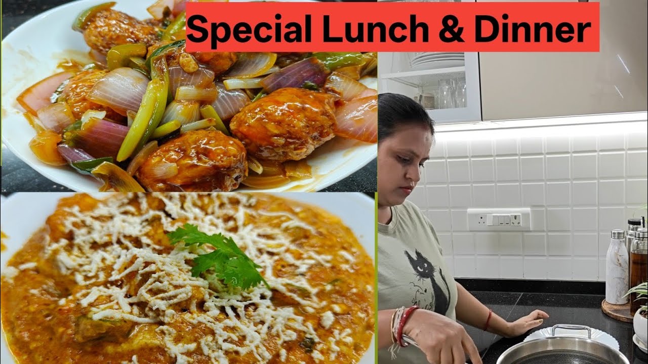 Aaj Banayi Special Lunch & Dinner || Momlife || Daily Vlogs #vlog