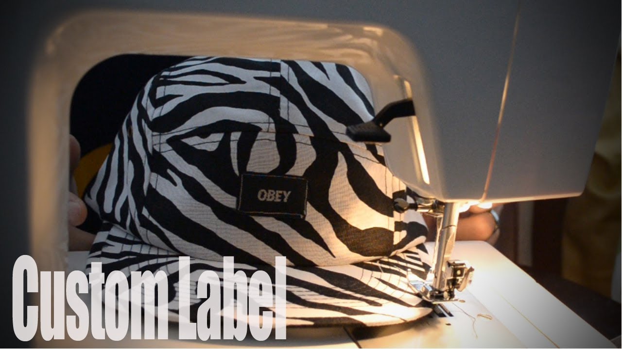 DIY: Custom Label Tutorial (For Blank 5-Panels/ Bucket Hats) | Customize Yo Hat #3