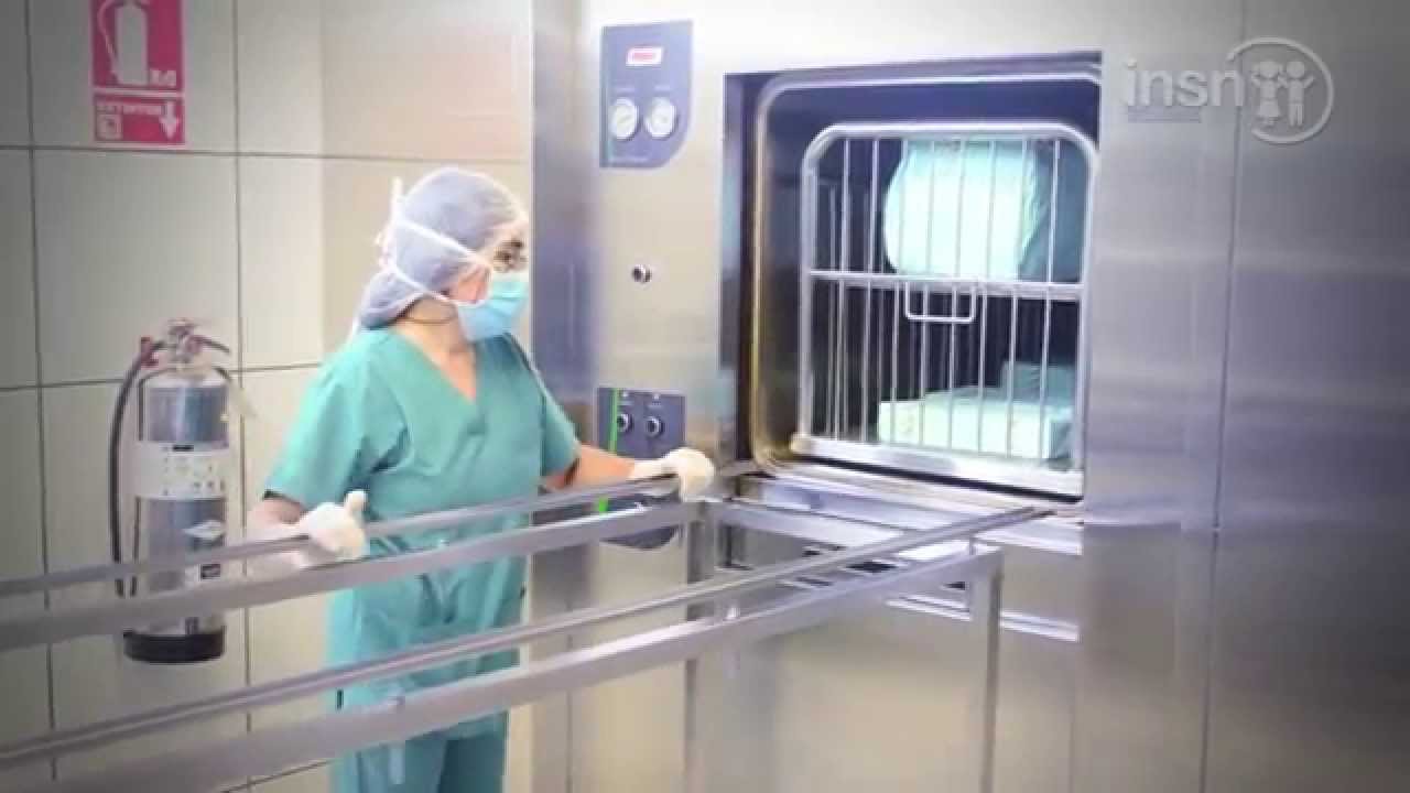 Proceso de esterilización de instrumentos y equipos en el INSN SB