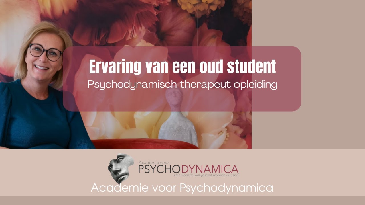 Psychodynamisch therapeut - in gesprek met een oud student