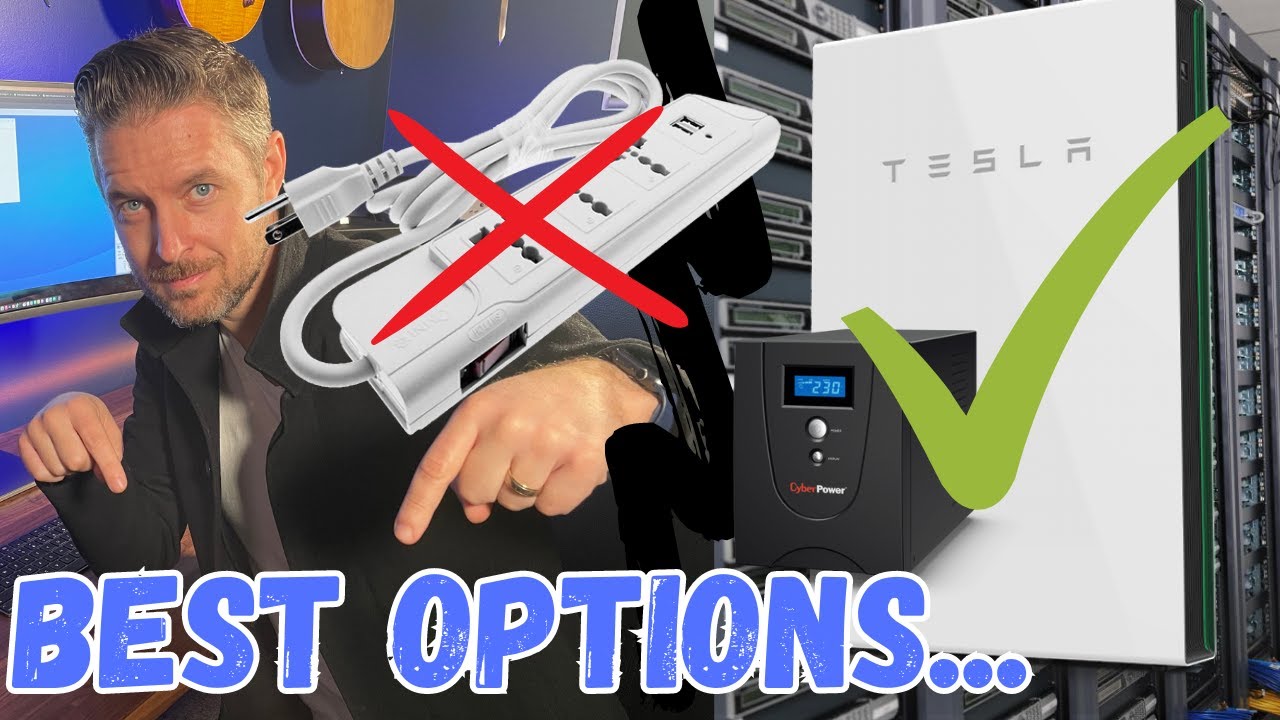 Homelab Setup: Best Power Options [Setting up a UPS]
