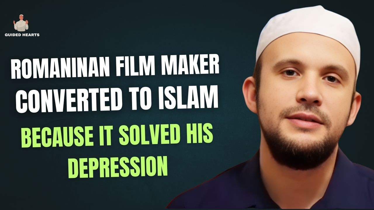 ROMANIAN FILM MAKER CONVERTED TO ISLAM BECAUSE IT SOLVED HIS DEPRESSION !