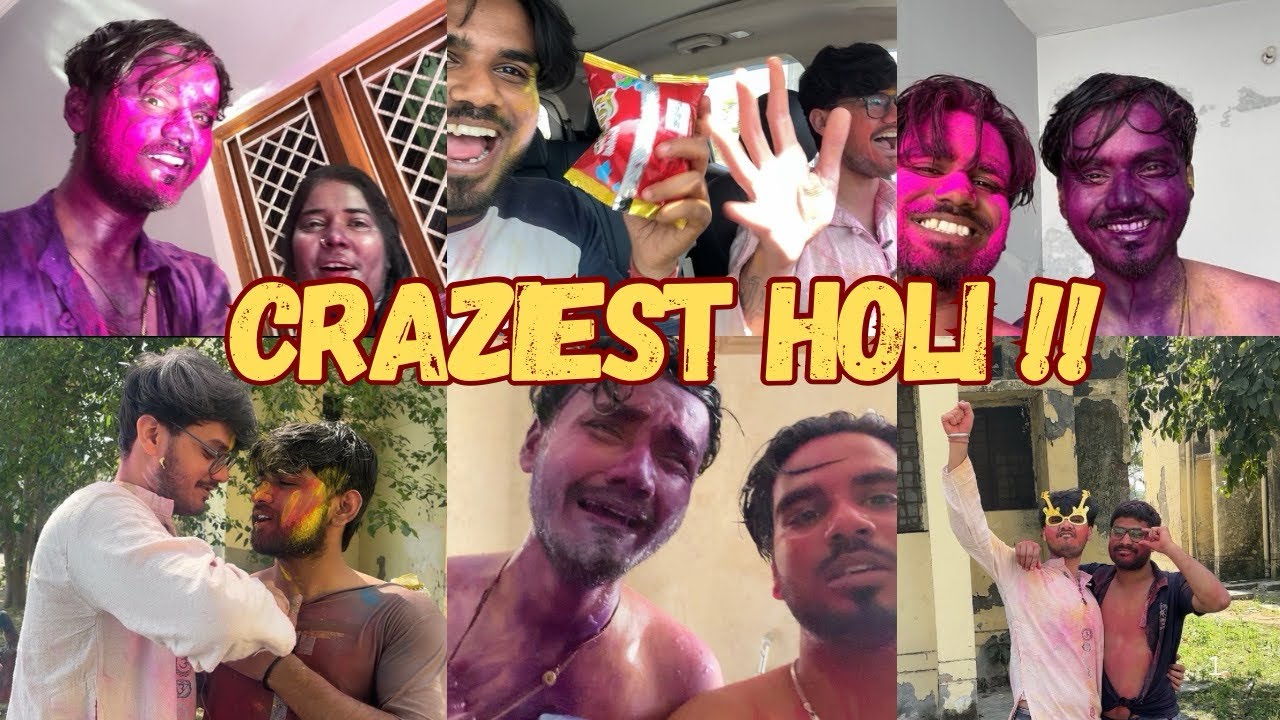 Craziest Holi everrrr!!