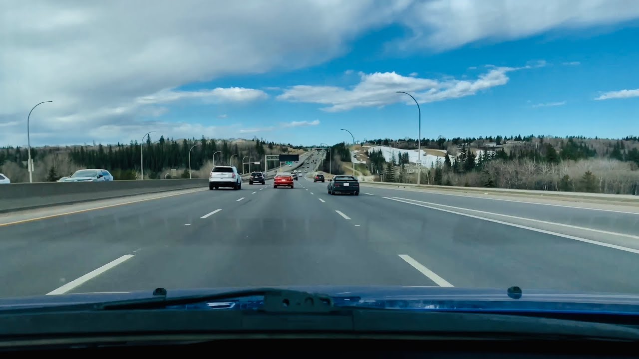 Edmonton - Whitemud Drive to West Edmonton Mall