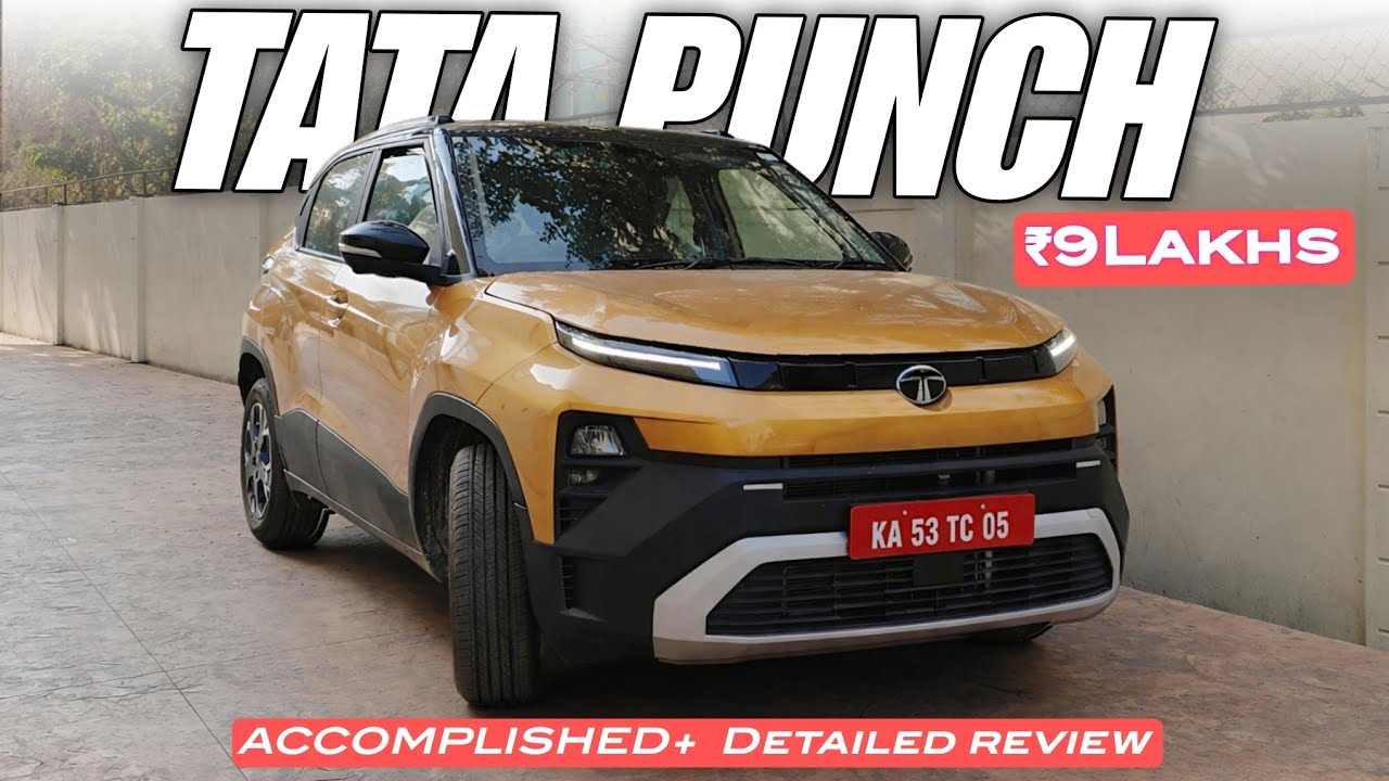 Tata Punch Accomplished Plus 🤩 ₹9L  Detailed review 🔥