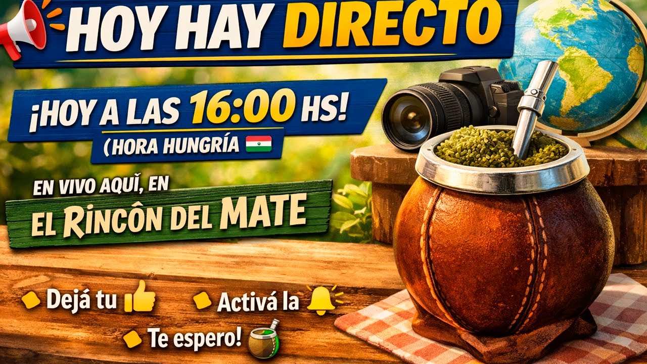 🧉 Mate, charla y buena compañía | Directo en El Rincón del Mate