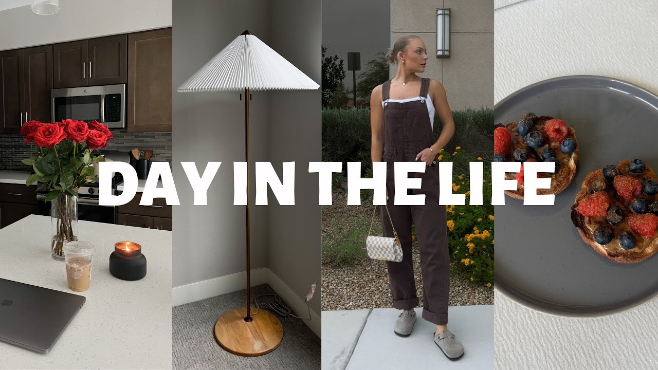 DAILY VLOG: new lamp, office furniture updates & end of summer try-on haul!