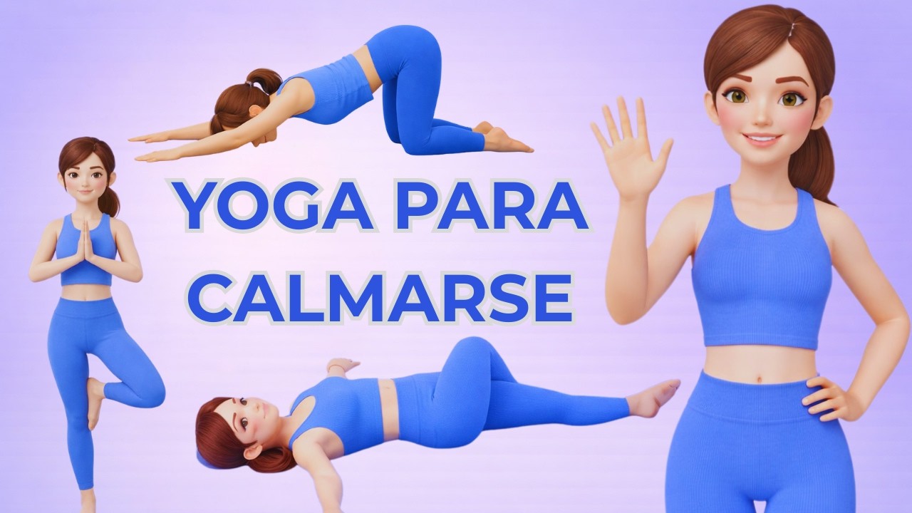 Yoga Suave para Principiantes | 10 Minutos para Relajar Cuerpo y Mente | Mundo Yoga